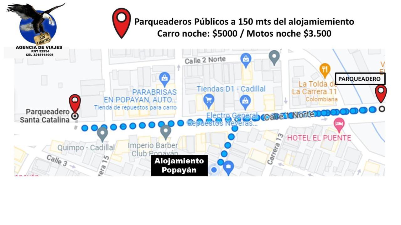 Alojamiento Popayan - Viajes Sin Limites Dış mekan fotoğraf